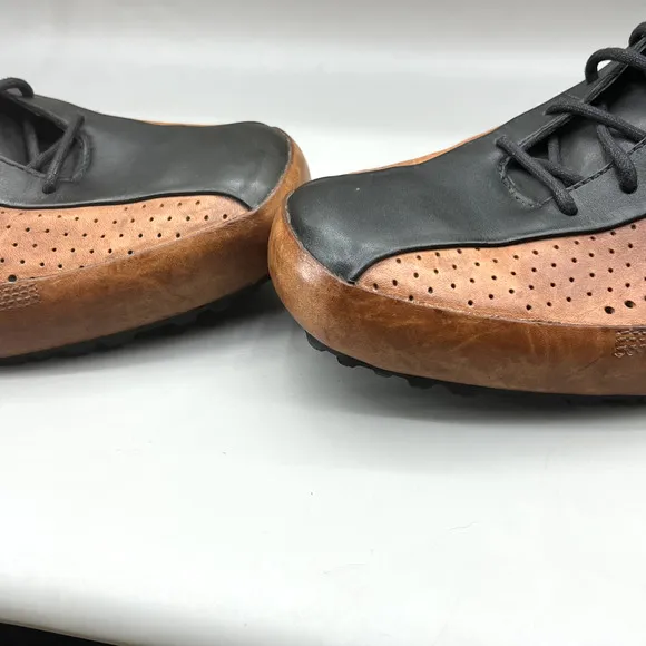 Timberland The Vision Driving Shoes Men Size 13 Brown Perforated Leather Casual