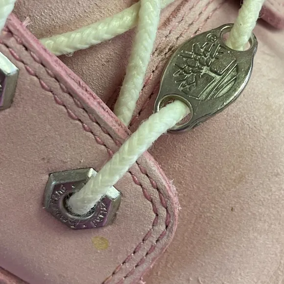 Timberland Women's Nellie Chukka Pink Waterproof Boots Size 7