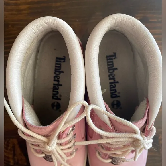 Timberland Women's Nellie Chukka Pink Waterproof Boots Size 7