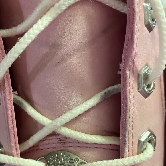 Timberland Women's Nellie Chukka Pink Waterproof Boots Size 7