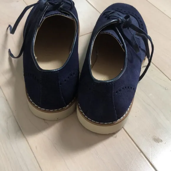 Tizzas Spain designer boys navy dress shoes 36