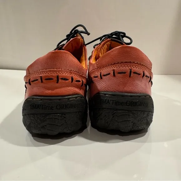 TMA EYES Hand Stitching Leather Women's Sneaker 41
