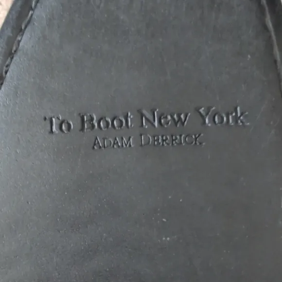 To Boot Black Classic Oxford Shoes