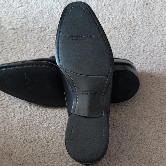 To Boot Black Classic Oxford Shoes