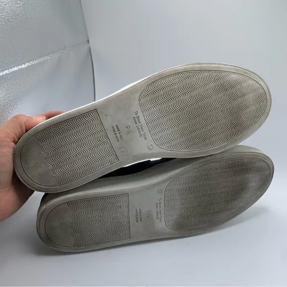 to Boot New York Men's Racer Suede Slip-On Sneakers - blue loader size 9.5 1083