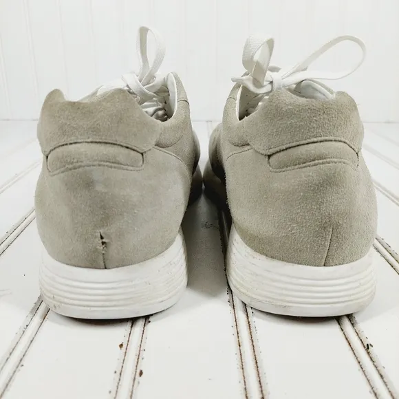 To Boot New York Tan Suede Lace Up Casual Sneakers M392