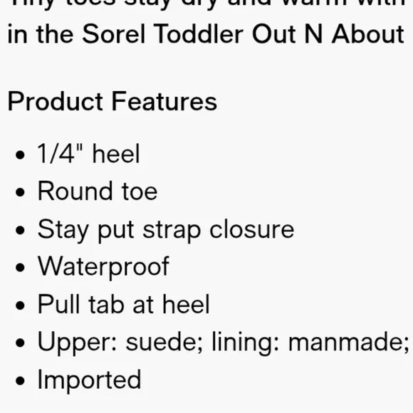 Toddler Out N About IV Waterproof Booties