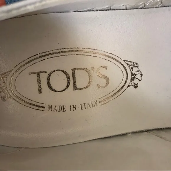 Tod’s Francesina espadrille slip on polka dot shoes