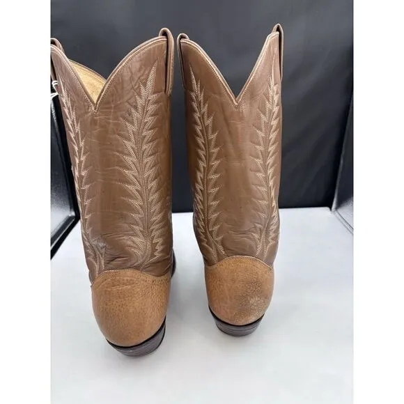 Tony Lama 6973 9D‎ Men's  Ladies 11 Leather Boots, Traditional Walking Heel 2502