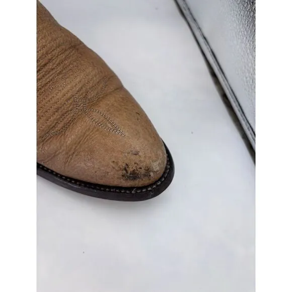 Tony Lama 6973 9D‎ Men's  Ladies 11 Leather Boots, Traditional Walking Heel 2502