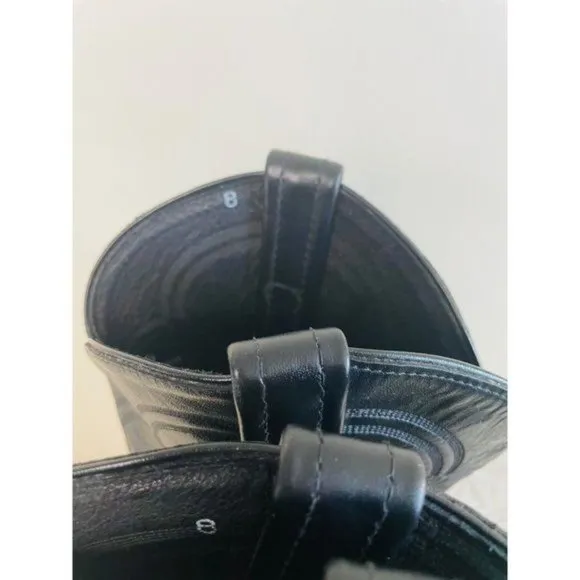 Tony Lama Genuine Leather Western Print Cowboy Boots