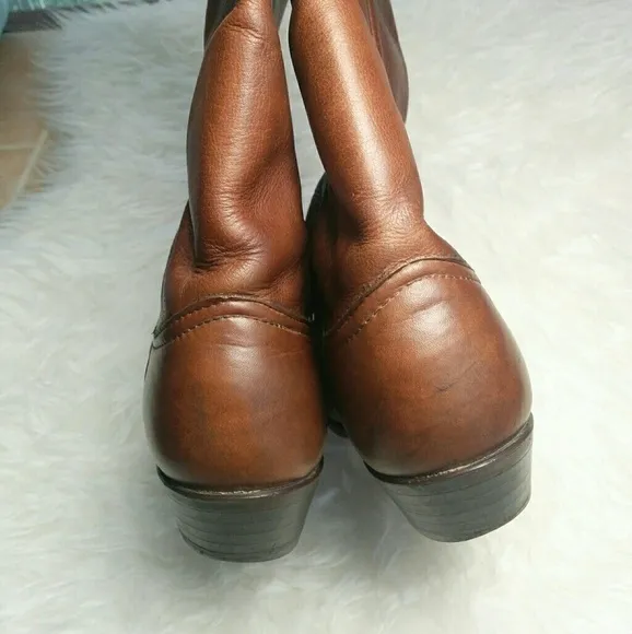 🎉tony Lama Leather Western Boots