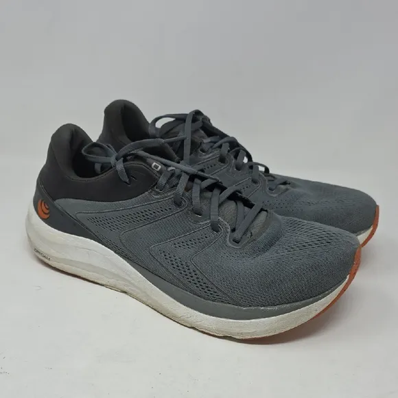 Topo Phantom 2 5MM Drop Gray/ Clay  Athletic Running Shoes Mens Size 12.5