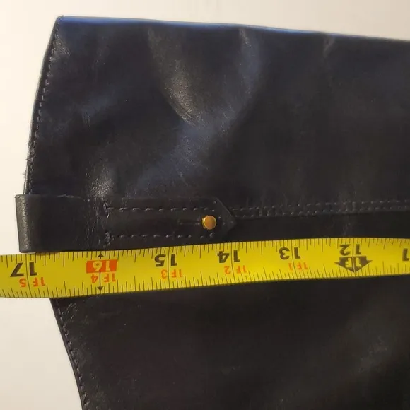 Tory Burch Colton Leather Riding Boots Galleon Leather Black Size 5M N…
