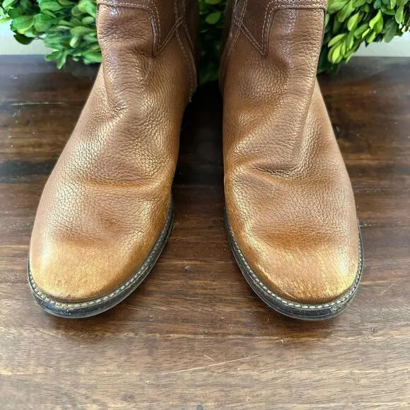 Tory‎ Burch Junction Tall Pebbled Leather Riding Boots 9