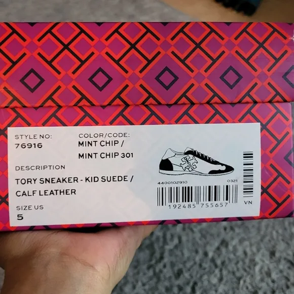 Tory Burch Sneakers in Mint Chip
