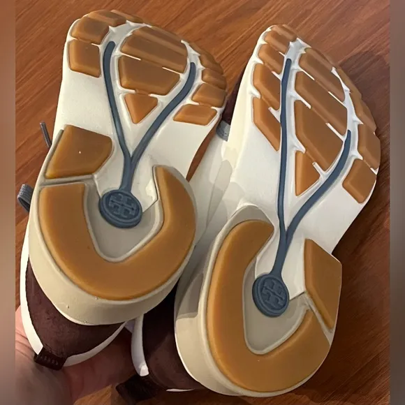 Tory Burch Suede Trainer Sneakers