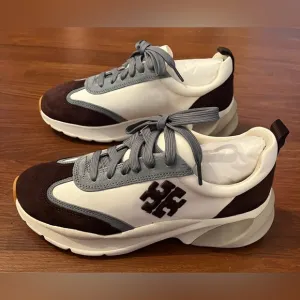 Tory Burch Suede Trainer Sneakers