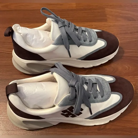 Tory Burch Suede Trainer Sneakers