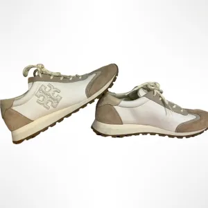 Tory Burch Women’s Trainers brown suede and leather. Size 8.5