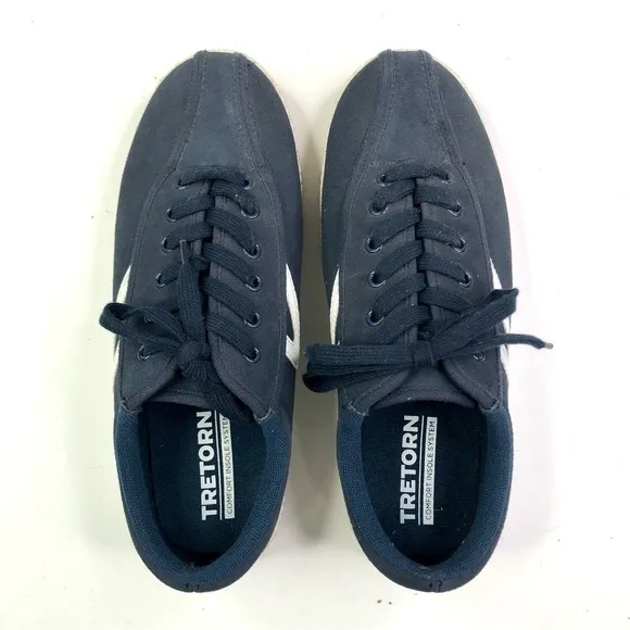 Tretorn Nylite Plus Suede sneakers navy 7