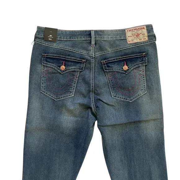 TRUE RELIGION Joey Sn Flap Flare Jeans Size 32