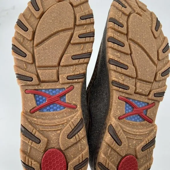 Twisted X Casual Shoes Mens EcoTWX VFW Slip On Driving Moc MXC0010 Size 11