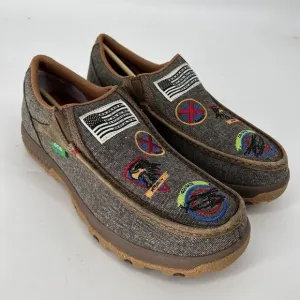 Twisted X Casual Shoes Mens EcoTWX VFW Slip On Driving Moc MXC0010 Size 11