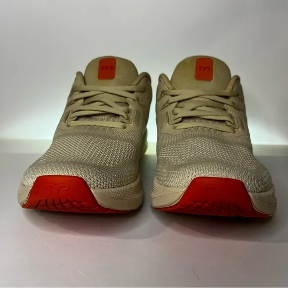 TYR Men's Size 11 Techknit RNR-1 Tab Cream Colored Trainer