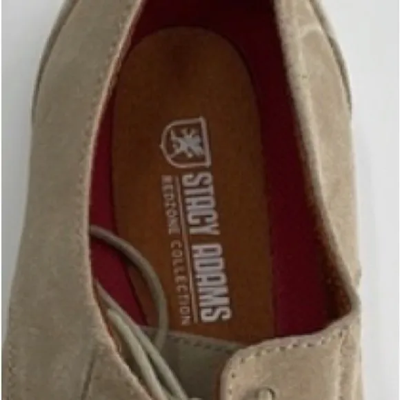 UEC Stacy Adams Tayson plain toe suede Oxford shoes 10.5 no box