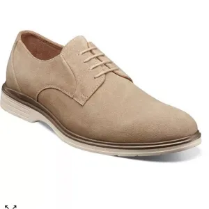 UEC Stacy Adams Tayson plain toe suede Oxford shoes 10.5 no box