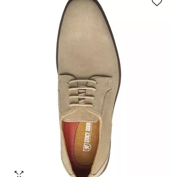 UEC Stacy Adams Tayson plain toe suede Oxford shoes 10.5 no box
