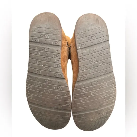 Ugg abrie suede sleek luxe made in Italy booties