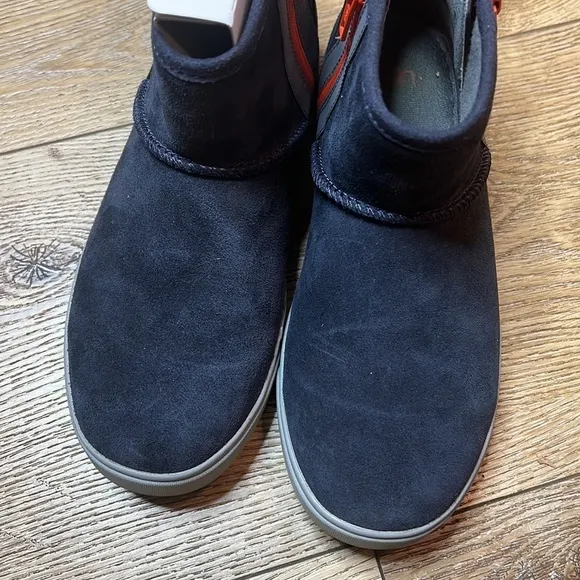 UGG Adler Blue Suede Sneakers Size 38/6US