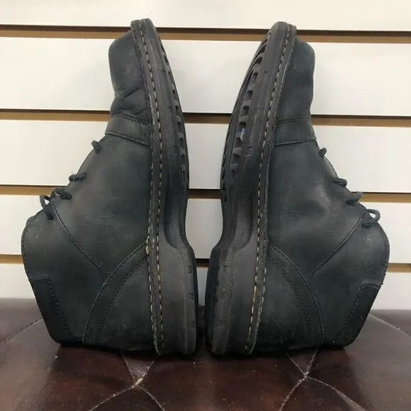 UGG Australia 5548 Leather Chukka Cap Toe Boots Men’s 7.5 Black