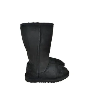 UGG Australia - Classic Tall II - Boots - Black - Kids Big Girl's - 6 - S/N 5229