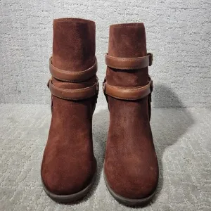 UGG Australia Dandridge Women's Size 9 US Brown Suede Ankle Boots 1019010