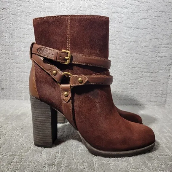 UGG Australia Dandridge Women's Size 9 US Brown Suede Ankle Boots 1019010
