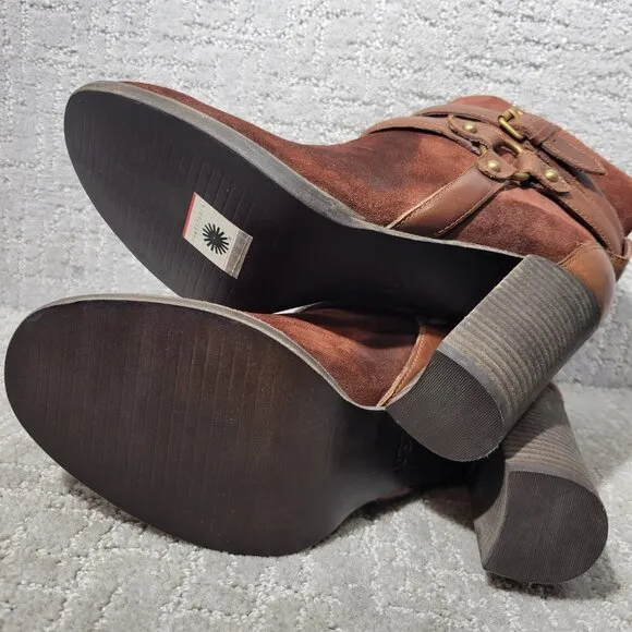 UGG Australia Dandridge Women's Size 9 US Brown Suede Ankle Boots 1019010