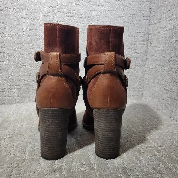 UGG Australia Dandridge Women's Size 9 US Brown Suede Ankle Boots 1019010