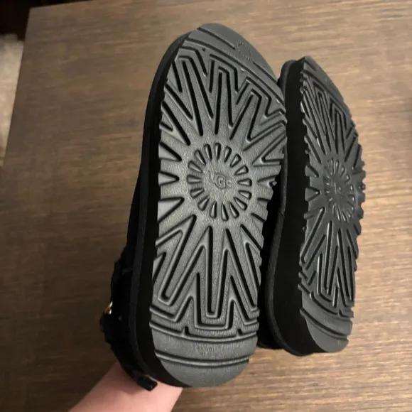 UGG Black Classic Solene Mini Boots Size 5