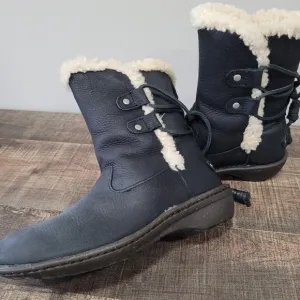 Ugg Black Leather Boots