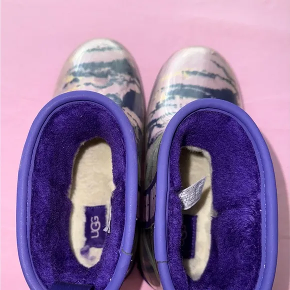 UGG Classic Clear Mini MarbleBoot | Size 8 EUC
