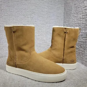 UGG Declan Women’s Size 12 US Chestnut Suede Sheepskin Shearling Pull on Boots