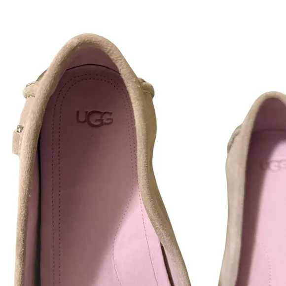 Ugg Flores Suede Lavender1099877 Women's Slip-on LoaferFlats Shoes US