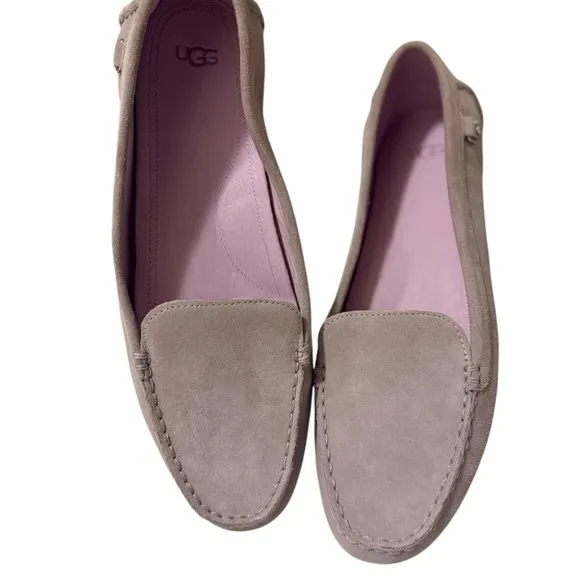 Ugg Flores Suede Lavender1099877 Women's Slip-on LoaferFlats Shoes US