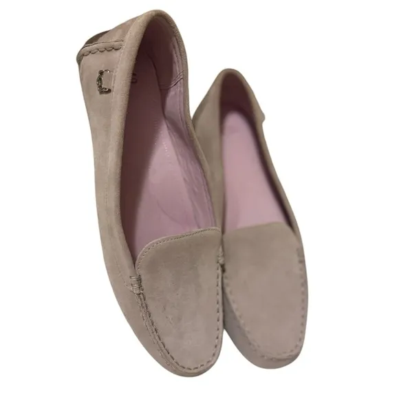 Ugg Flores Suede Lavender1099877 Women's Slip-on LoaferFlats Shoes US