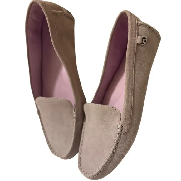 Ugg Flores Suede Lavender1099877 Women's Slip-on LoaferFlats Shoes US