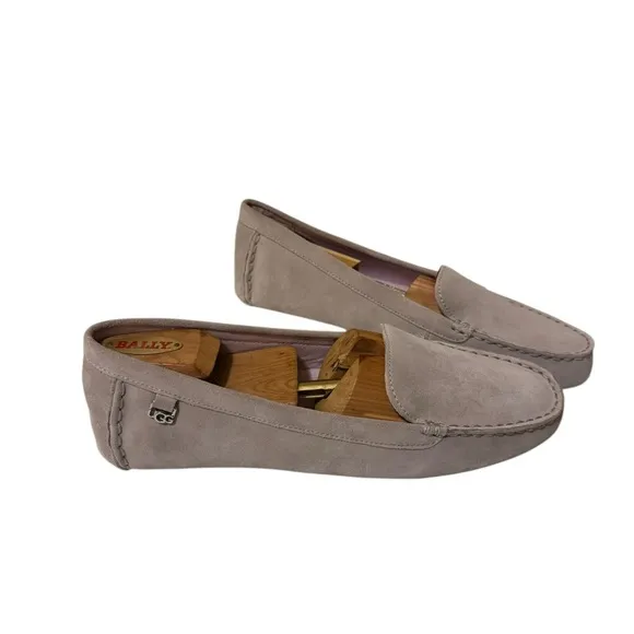 Ugg Flores Suede Lavender1099877 Women's Slip-on LoaferFlats Shoes US