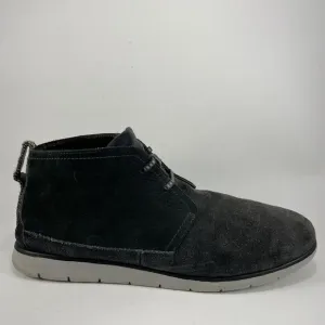 UGG Freamon Waterproof Blue Leather Black Lace Up Ankle Boots Mens Size 13